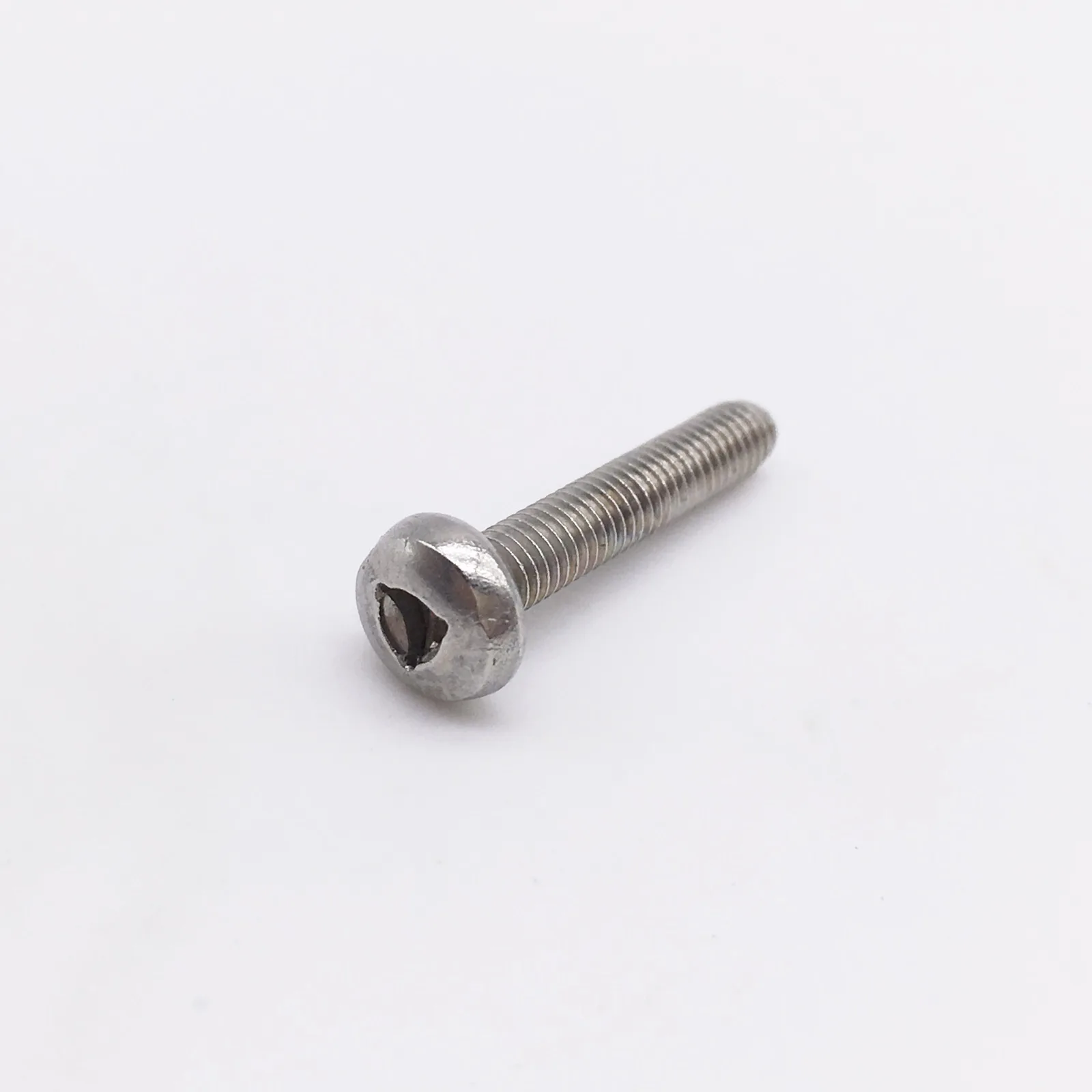 Wkooa M3 M4 Security Screw Triangle Pan Head Screw Stainless Steel Pack 100