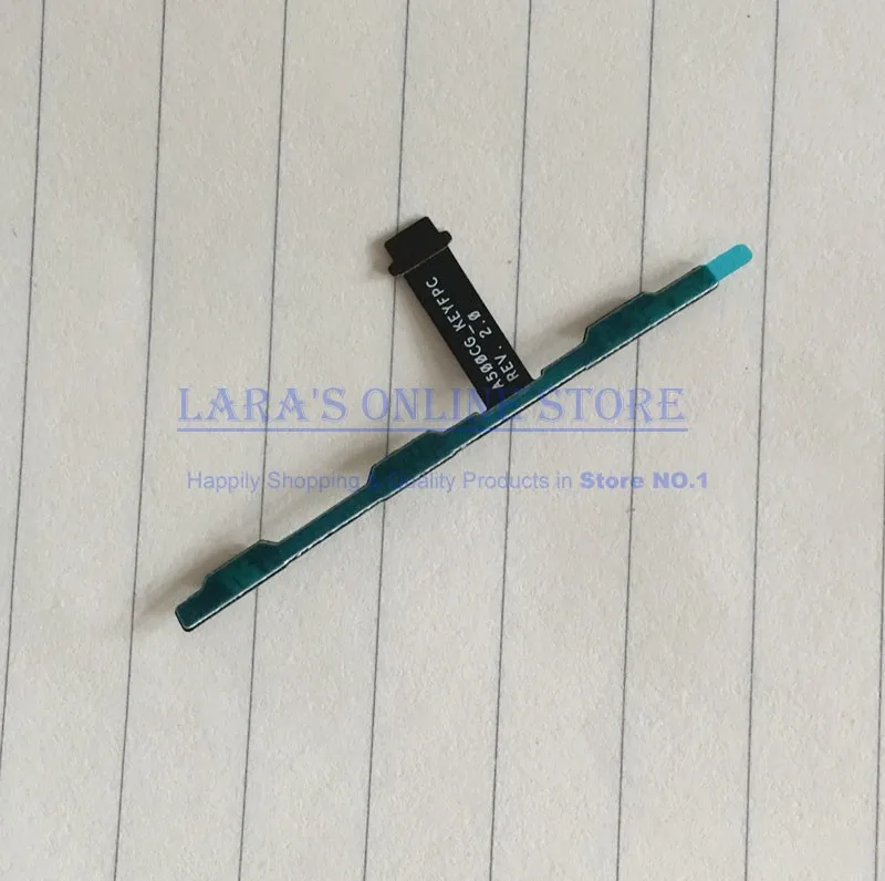 Original Volume Power Switch on off keypad Flex Cable for Asus ZenFone 5 A500CG A500KL Power Flex Spare Parts