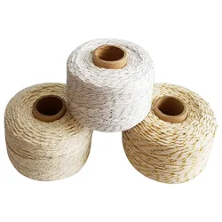 100% Cotton 100m/roll twine cords macrame rope string thread for party gift pack wedding decoration accessory DIY