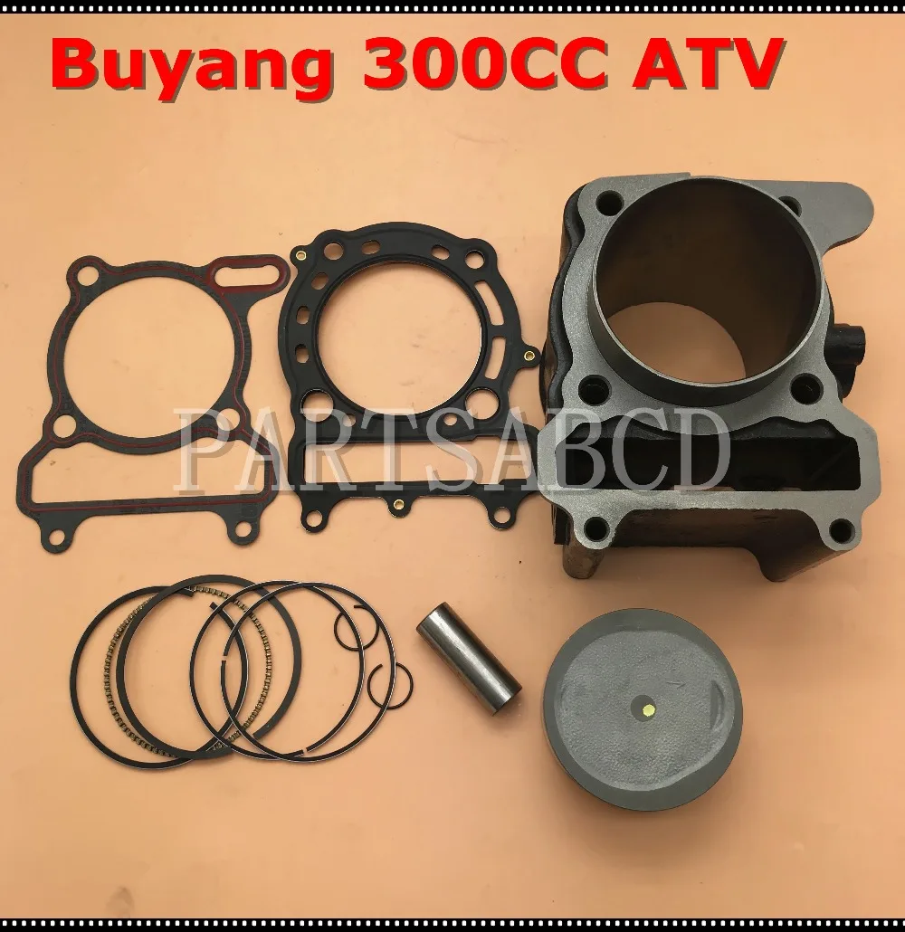 Buyang Feishen FA D300 H300 G300 72.5mm Engine Cylinder With Piston Set 300 300CC ATV Quad Parts