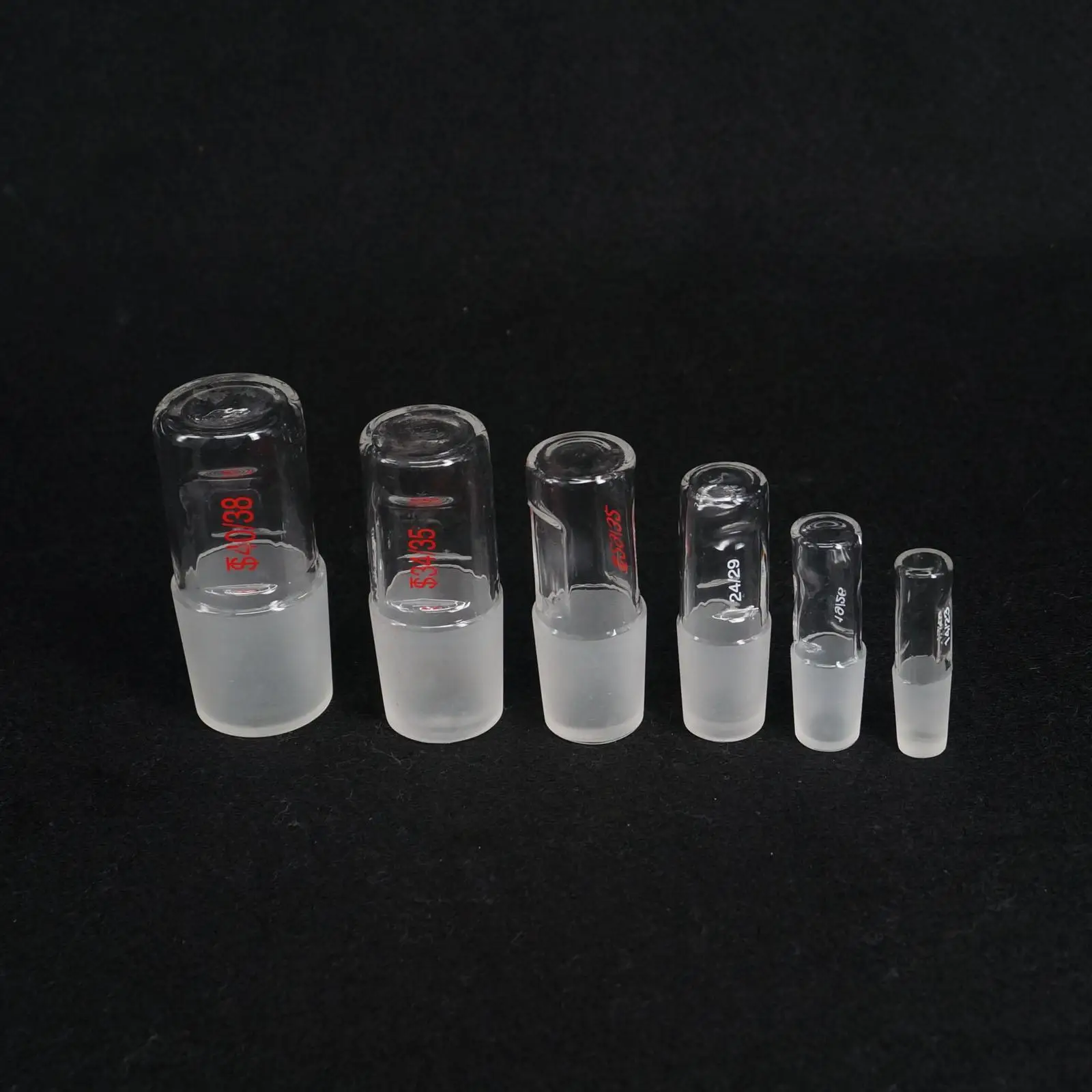 14/23 19/26 24/29 29/32 34/35 40# Male Hollow Ground Glass Stopper Cap Joint Plug Laborotary Glassware