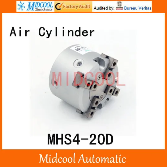 

MHS4-20D double acting pneumatic cylinder gripper pivot gas claws parallel air 4-fingers SMC type cylinder