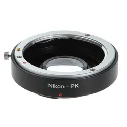 FOTGA Adapter Ring Infinity focus w/ Glass for Nikon F AI Mount Lens to Pentax PK K K110D K200D K20D Camera