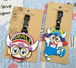 IVYYE Arale Girl Anime Travel Accessories Luggage Tag Suitcase ID Address Portable Tags Holder Baggage Label New