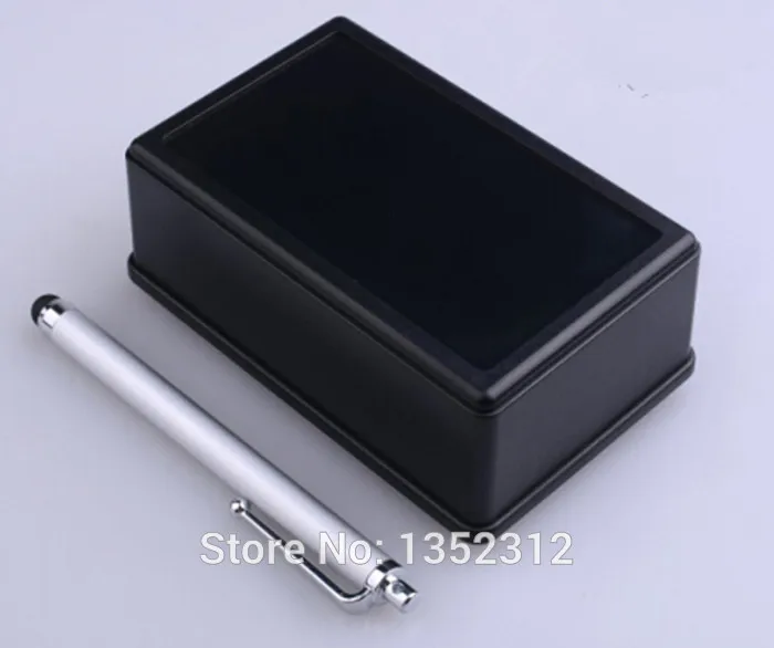 Free shipping 105*65*40mm 2 pcs/lot black plastic enclosure box for electronic PLC housing DIY enclosure switch box control box