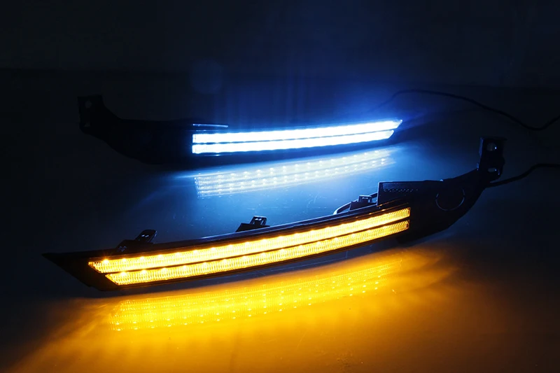 マツダcx-5,cx5,cx 5,2017-2021用の点滅するLEDライト,黄色い角信号と