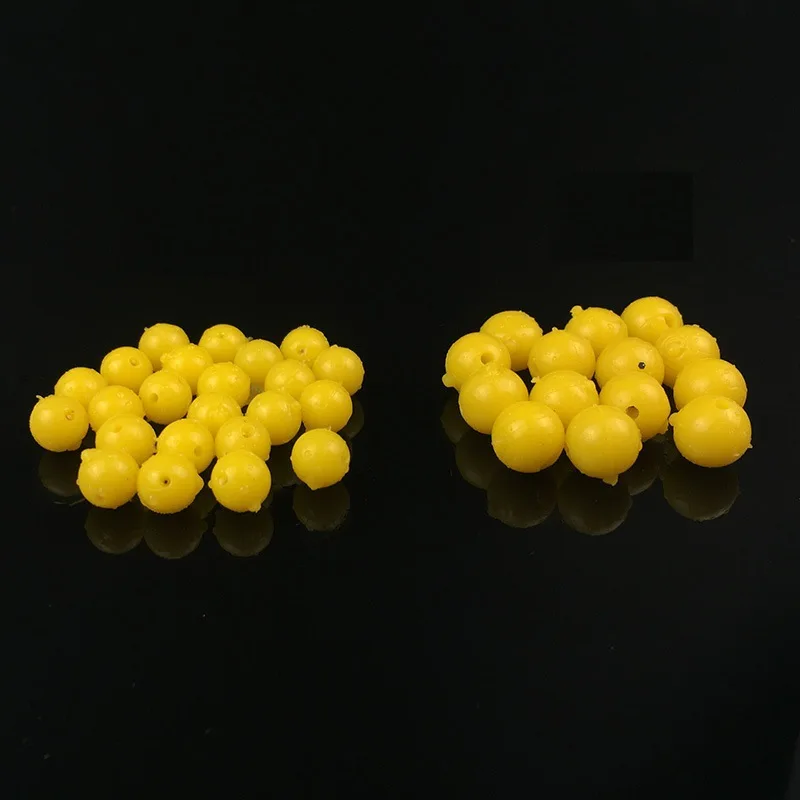 20pcs/lot Floating Soft Corn Fishing Lure Smell Carp Fishing 8-10mm Artificial Ball Beads Feeder Bait Pesca Isca image 4
