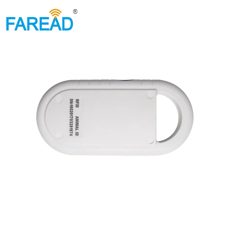 Miễn phí vận chuyển ISO11785/84 FDX-B Cầm Tay RFID Thú Cưng Vi Mạch Máy Quét Thấp Tần Số Động Vật ID Đầu Đọc