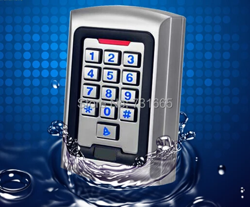 waterproof access control machine Waterproof metal access one machine card cipher keyboard reader ID S500 read head