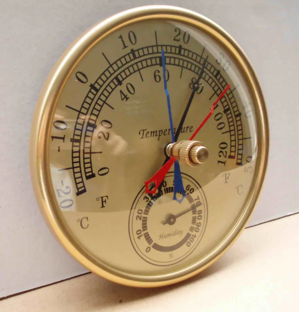 No Battery-operated Outdoor Minimum-Maximum Thermometer and Hygrometer