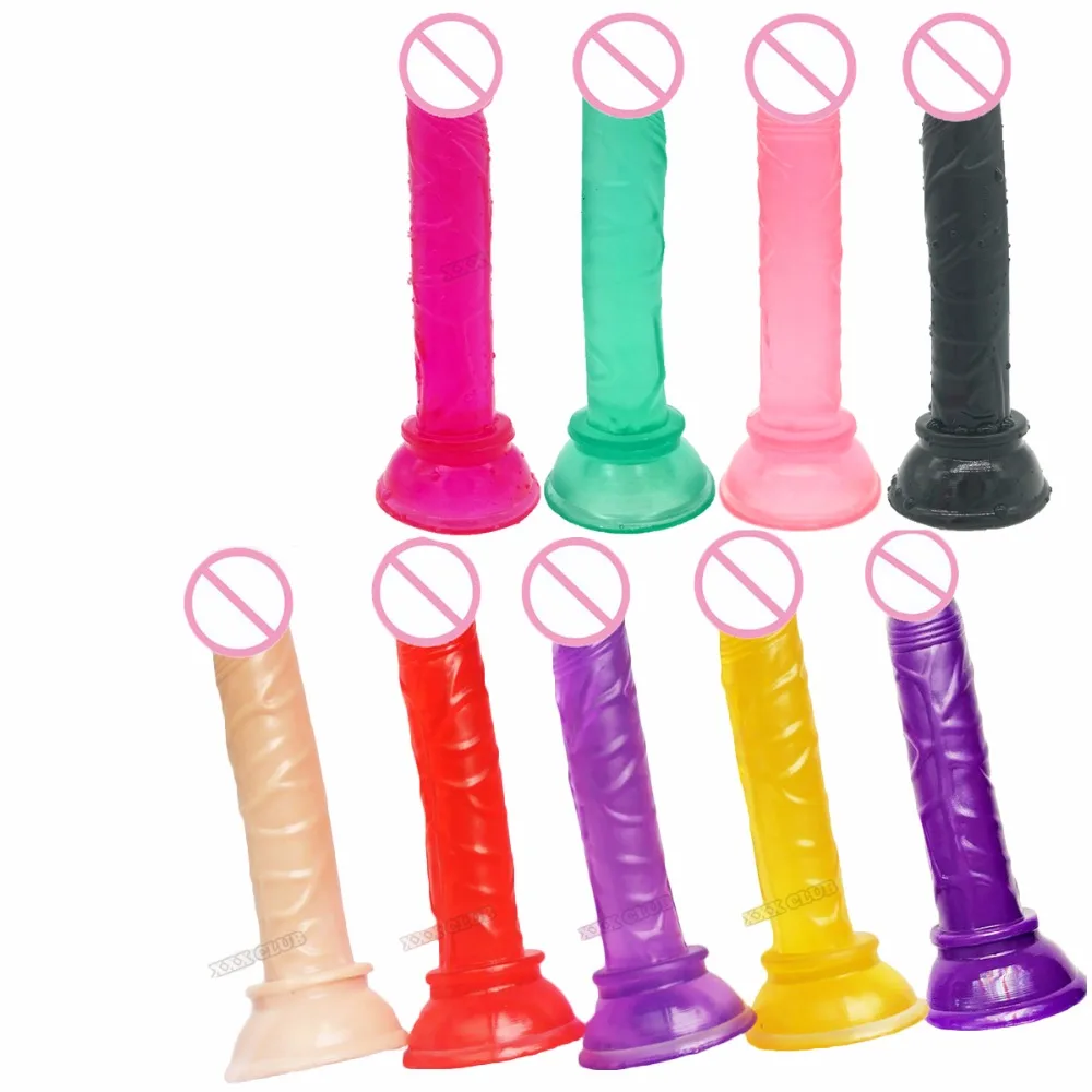 Thierry Strap On Mini Dildo Panties 14.5*2.4cm Silicone Penis With Suction Cup Strapon Harness for Vagina/Anal Plug Sex Toys