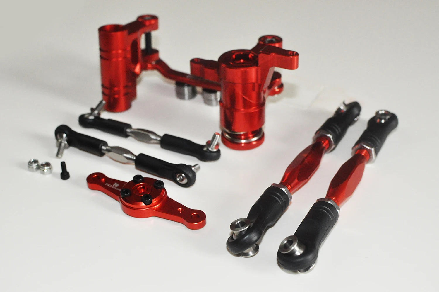 Aluminum steering and dual servo arm set for  losi dbxl LOSI DBXL-E