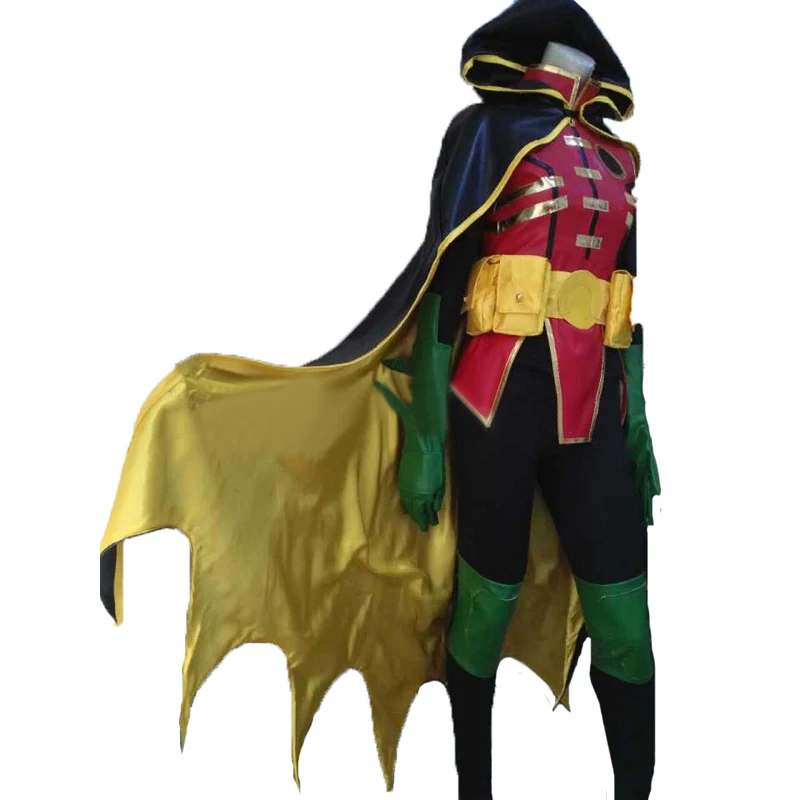 Cosplay Red Robin Tim Drake Damian Timmy Halloween Uniform Cosplay Costume Custom Made Any Size