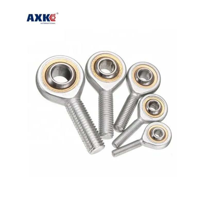 1PC SI5 6 8 10 12 14 16 TK Metric Male Left Female Right Hand Thread Rod End Joint Bearing AXK Bearing rod end joint bearing