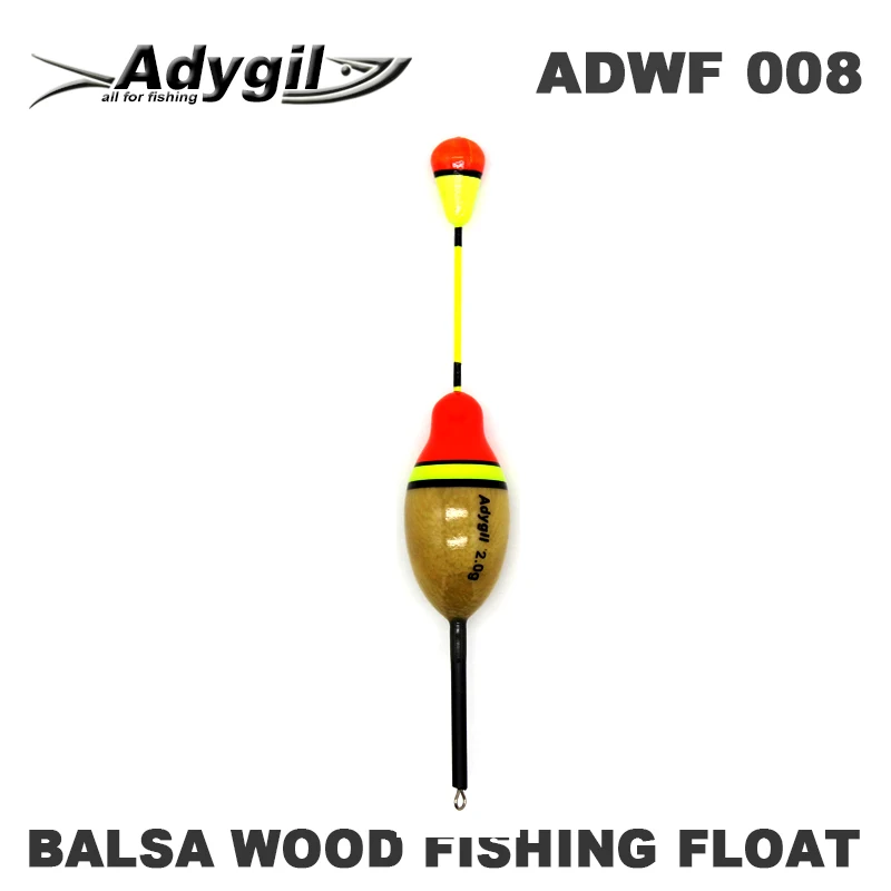 Adygil Balsa Wood Fishing Float ADWF 008 135mm Floatation 2g 6pcs/lot