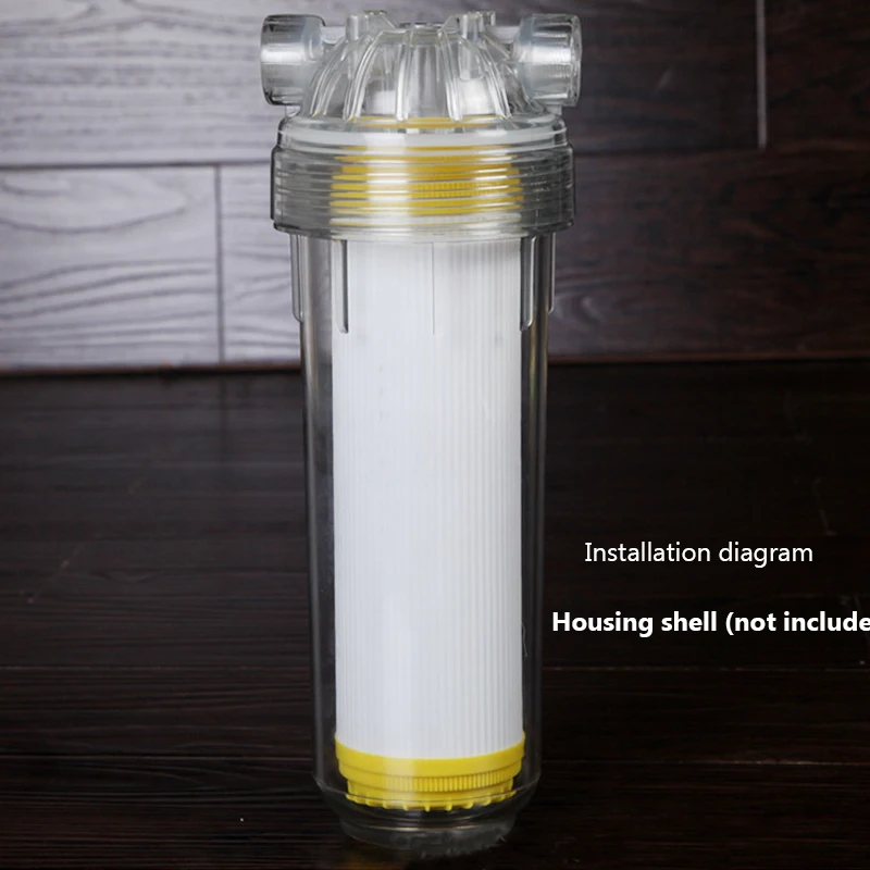 10 Inch Resin Filter Cartridge Softened Pure Water Ion Exchange Removes Descaling/Strong Alkaline Water Purifier System
