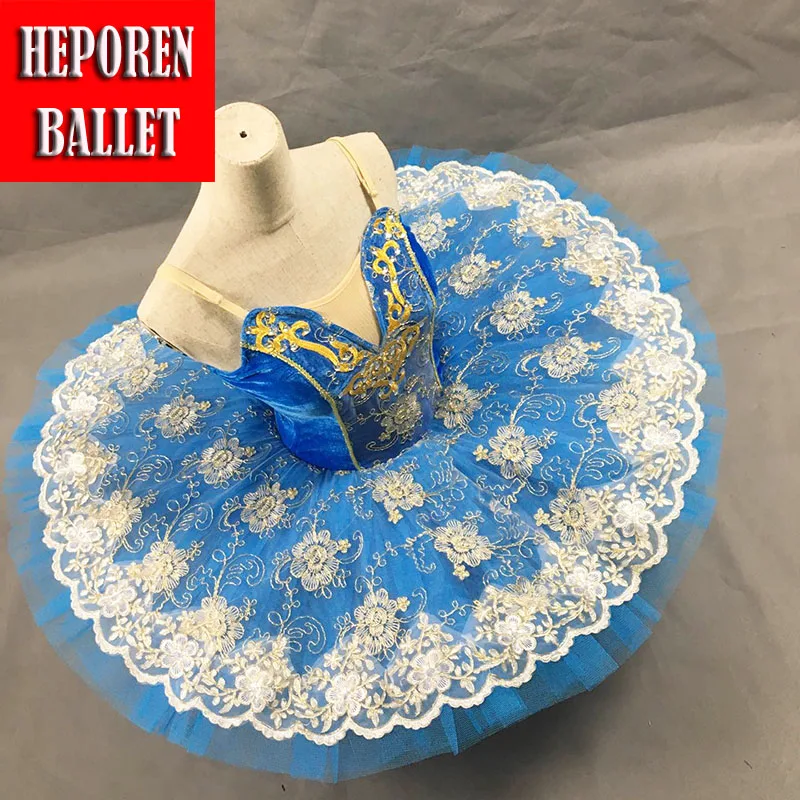 Custom Made Beautiful Lace Flower Ballet Tutu For Blue Bird,Pirate Ballet-Costumes Esmeralda-ballet-Dresses