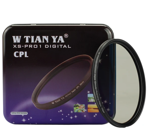 WTIANYA 72mm XS-pro1 Slim MC CPL Circular Polarizing optical glass Lens Filter Protector TIANYA 72mm for canon nikon sony camera