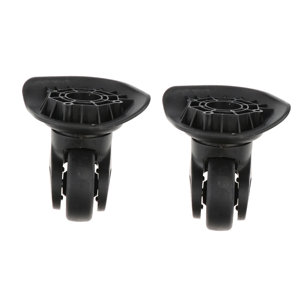 2 Pieces Luggage Mute Wheels Replacement Suitcase Fixed Spare Casters - You Need to Have Strong Ability in DIY