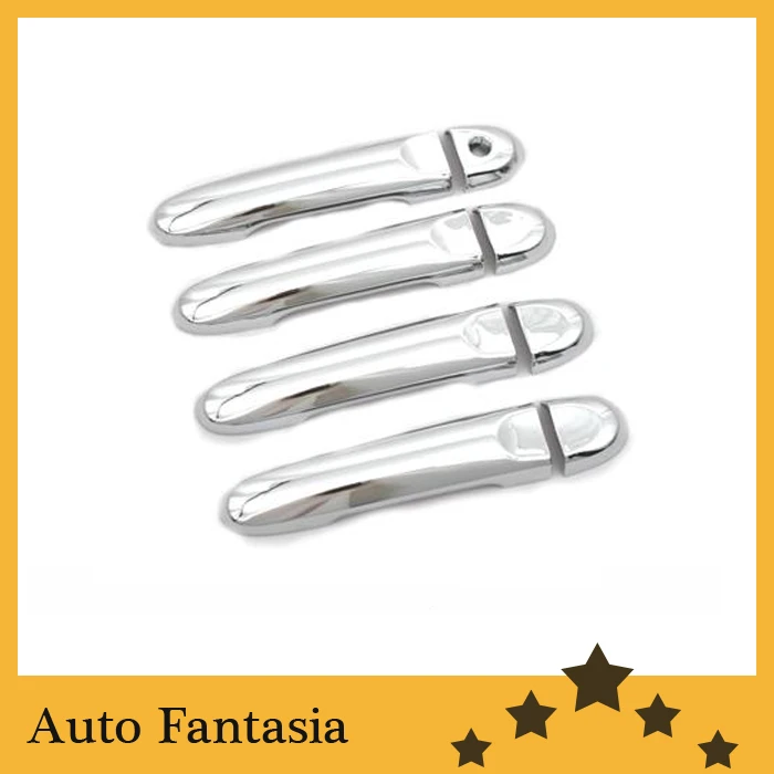 

Chrome trim strips car accessories chrome exterior door handle cover - for Nissan Versa / Pulsar 2012 Up- free shipping