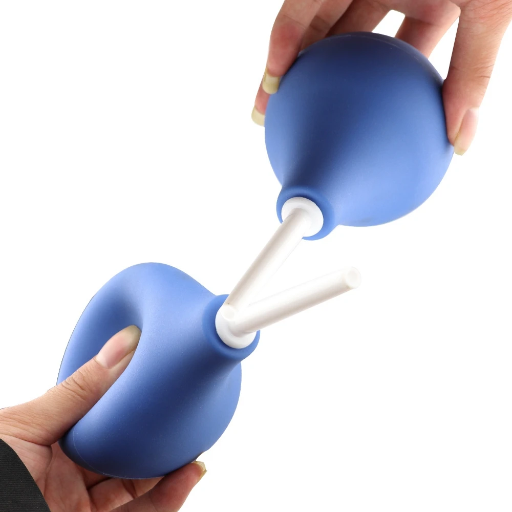 89/160/224ML Unisex Anal Dusche Silikon Enemator Vaginal Einlauf Rektale Spritze Anal Rektum Vaginal Reiniger Bidet zubehör – Detail 6