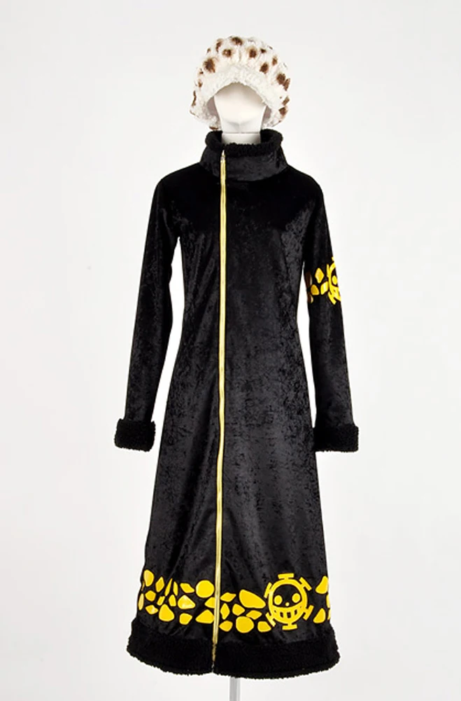 Trafalgar Law Clothes Cosplay One Piece Surgeon of Death Trafalgar Law Cosplay Costume Custom Made Any Size