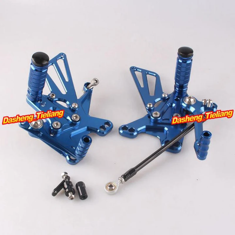 

ZX-10R 2004-2005 Motorcycle Adjustable Rearset Rear Set Footpegs Foot Rest Peg For Kawasaki ZX10R 2004-2005 1Pair