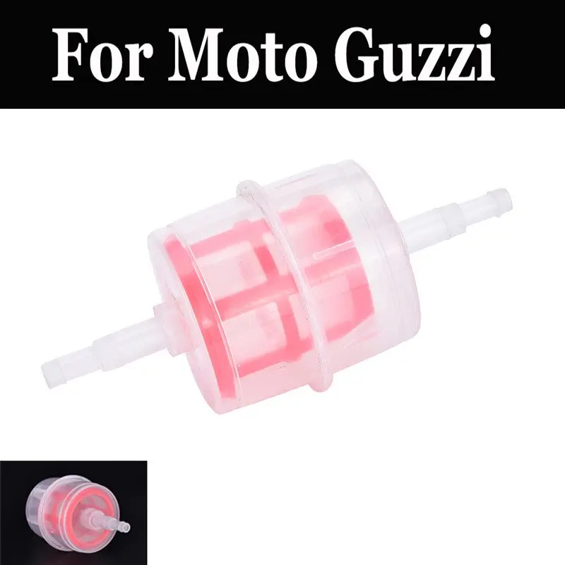 1pc 6mm 8mm Cleanable Inline Fuel Filter For Moto Guzzi 1200 Sport 4v California 1400 Griso Norge Gt Stelvio 8v