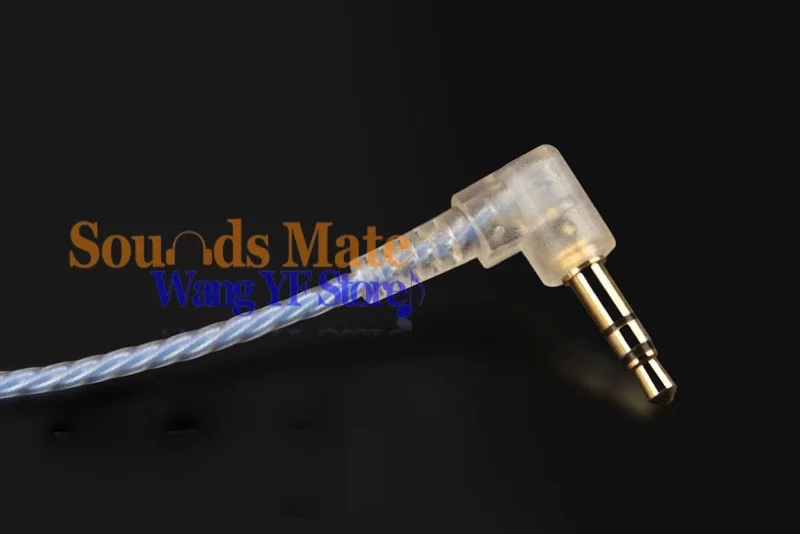 Verzilverd 6N Ofc Hifi Kabel Voor Westone W10 W20 W30 W40 W50 W60 Hoofdtelefoon 4 Kleuren Selecteren