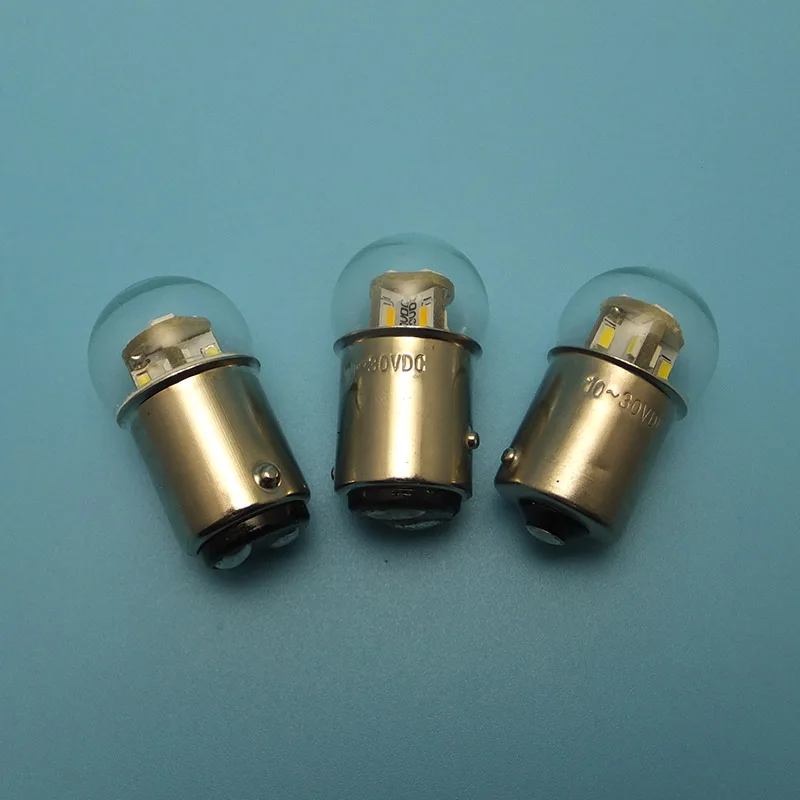 MIDCARS G18 BA15S 6V 12V R5W LED Bulbs 24V P5W Tail Turn Light Lamp parking Reserve light source
