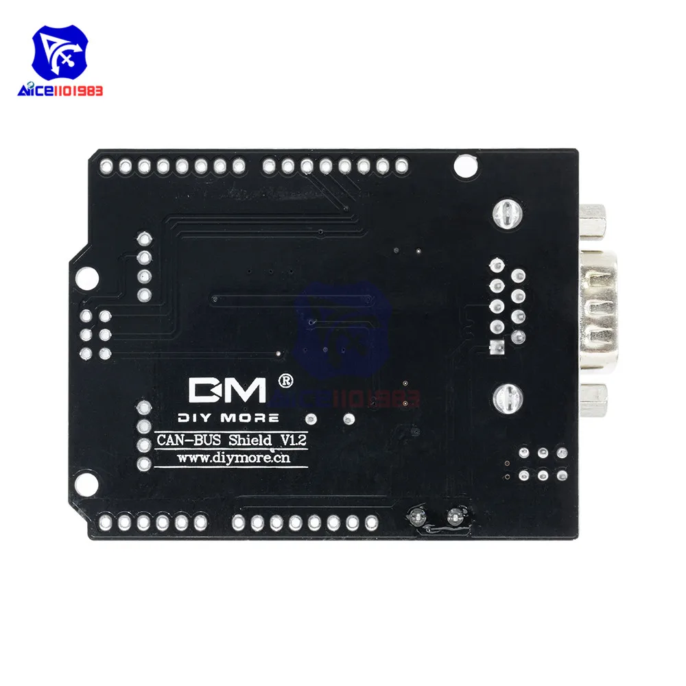 MCP2515 EF02037 CAN BUS Shield SPI 9 Pins Standard Sub-D Expansion Board Module DC 5-12V for Arduino