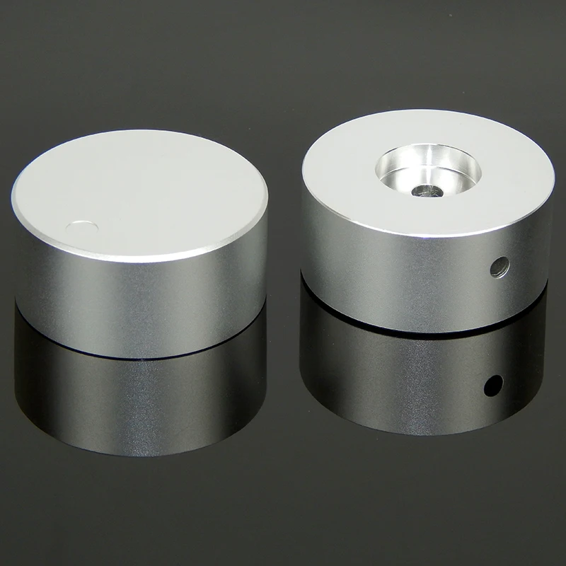 hifi knob amp Aluminum Volume knob Attenuator switch handle Diameter 48mm Height 22mm amplifier knob speaker Potentiometer knob