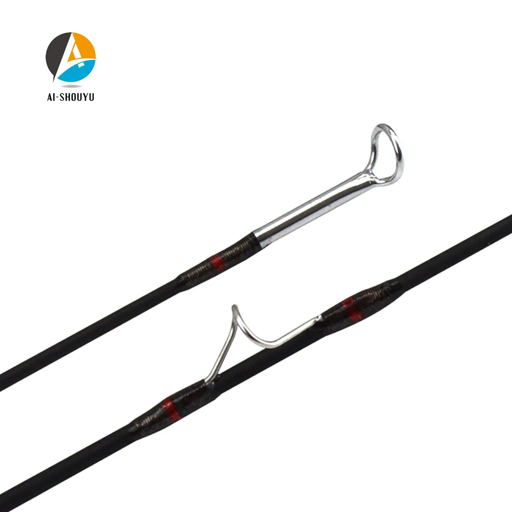 AI-SHOUYU New Arrival Fly Fishing Rod Carbon Fiber Fast Action Fly Rod 4 Section Soft Cork Handle Fishing Tackle