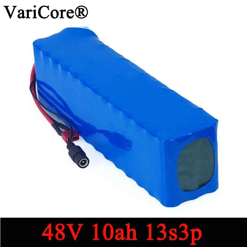 

VariCore Аккумулятор для е-байка 48v 10ah 18650 литий-ионный аккумулятор Электрический велосипед conversion kit bafang 1000 Вт 54,6 v DIY батареи