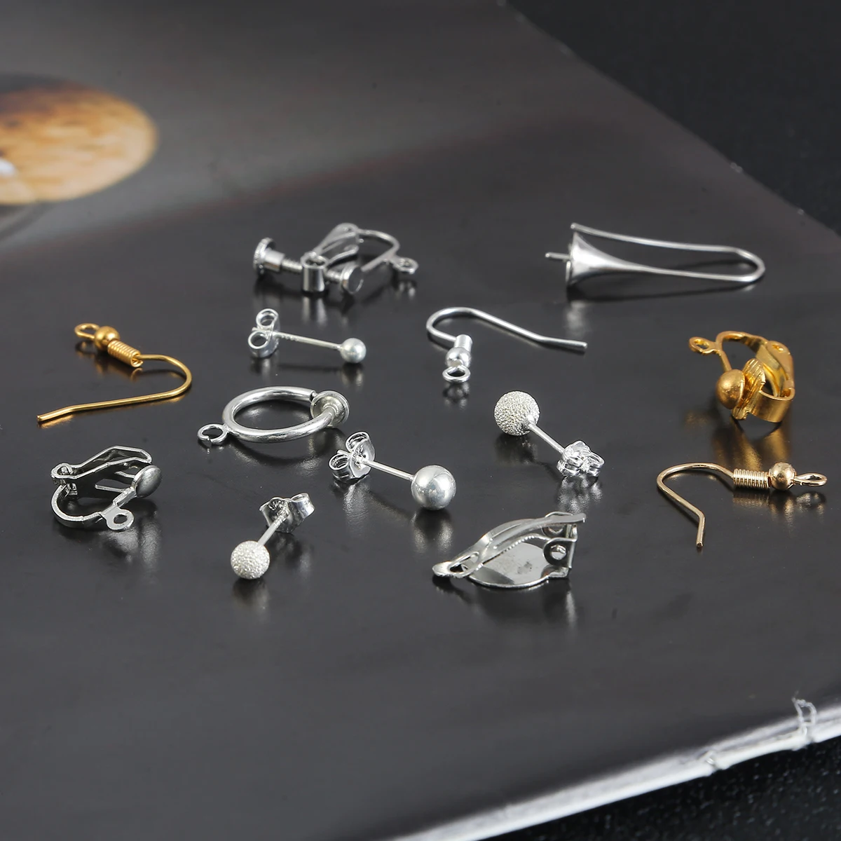DIY Earring Findings Pins Clasps Hooks Fittings for DIY Jewelry Making Accessories Hook Ear wire Jewelry Connectors