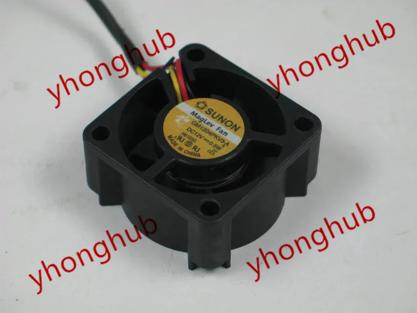 

SUNON GM1204PKV3-A DC 12V 0.5W 40x40x20mm Server Cooling Fan