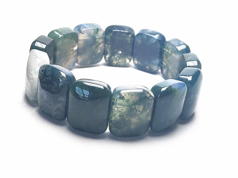 

Koraba Fine Jewelry Natura Indian Water Grass Agate Green Jade Bracelet Free Shipping Jade Bangle Women