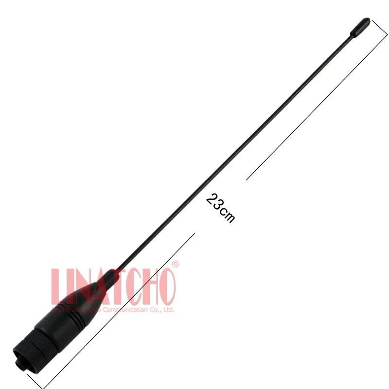 

NA 666 UHF/VHF dual-band ham amateur Walkie Talkie antenna SMA female connector