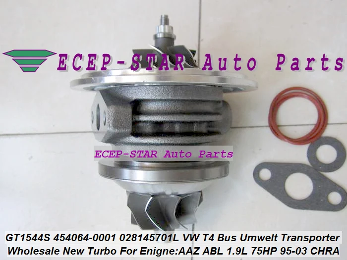 Turbo cartridge CHRA Core GT1544S 454064 454064-5002S 454064-0002 028145701L LX For VW T4 BUS Transporter 1995-03 AAZ ABL 1.9L