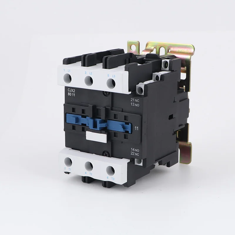 

AC contactor CJX2-8011 three-phase contactor 380V 220V80A guarantee silver point LC1-D80