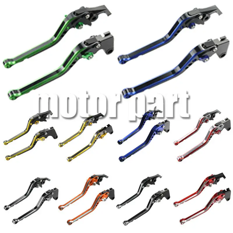 For Kawasaki Ninja ZX6 ZX-6 W800 SE Versys 650 ER-5 ER5 ZR750 ZEPHYR Adjustable CNC Motorcycle Short Brake Clutch Levers