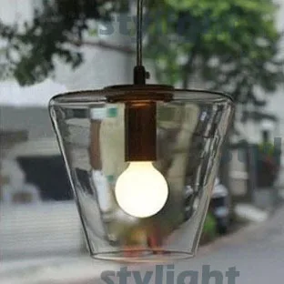 

YC pendant lamp Modern Meridian Transparent Glass lamp Edison Light Bulb FILAMENT PENDANT LIGHTING