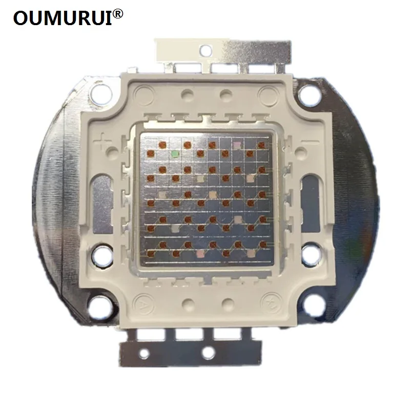 5PCS 10W/20w/30w/50w/100w cob chip Plant grow lights High power LED lamps Pink red blue 30mil EPILEDS Chip