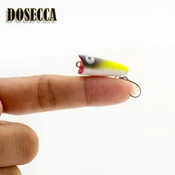 1PCS 2.5cm 1.5g  Topwater Bait Mini Popper Minnow Hard Fishing Lure Bait Fishing Tackle Artificial Lures Bait
