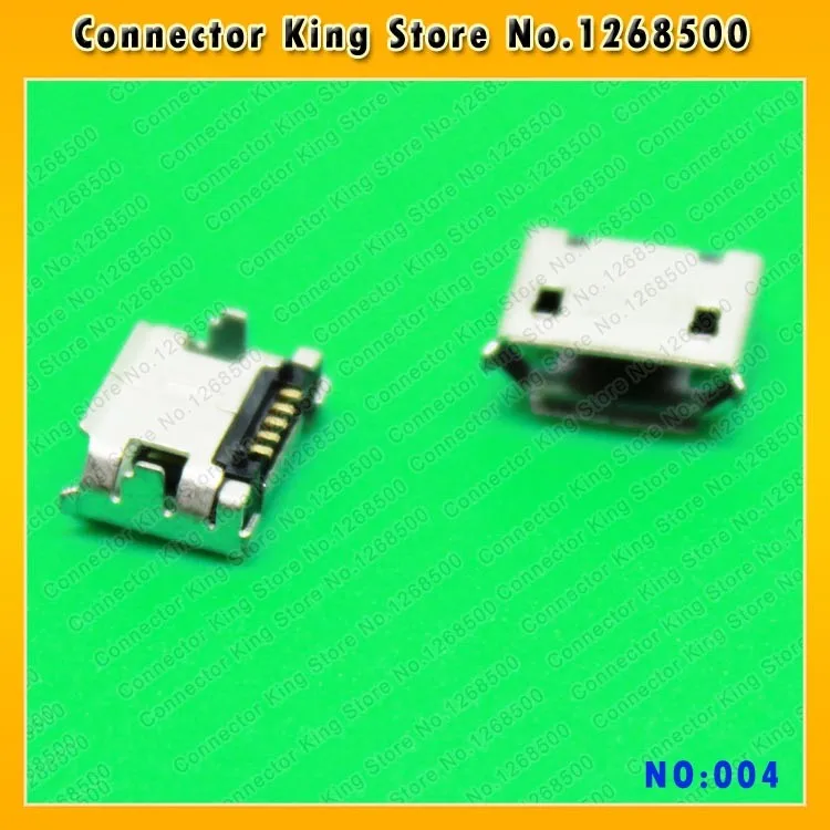 Micro USB Connector V8 Port Charge Socket Micro USB Jack 7.2 DIP 2 feet 5-pin smd Mobile phone Tablet Charge Socket,MC-004