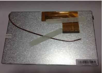 YX 0700619 -FPC FPC-HSD070-3H tela LCD de tablet de 7 polegadas e 60 pinos