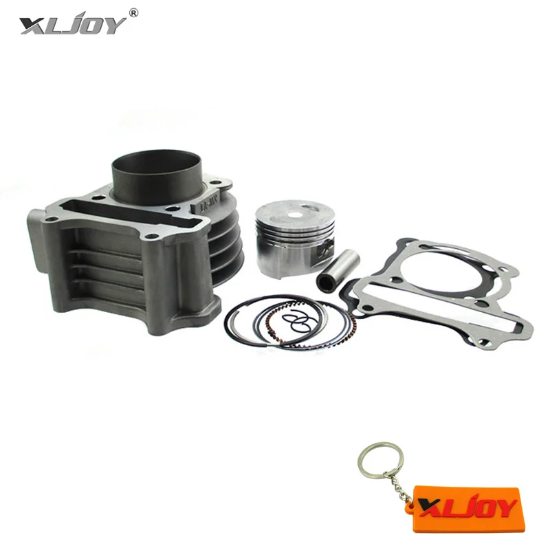 XLJOY 100cc Big Bore 50mm Cylinder Kit For 139QMB 139QMA GY6 50cc 80cc 4 Stroke Scooter Moped ATV Quad