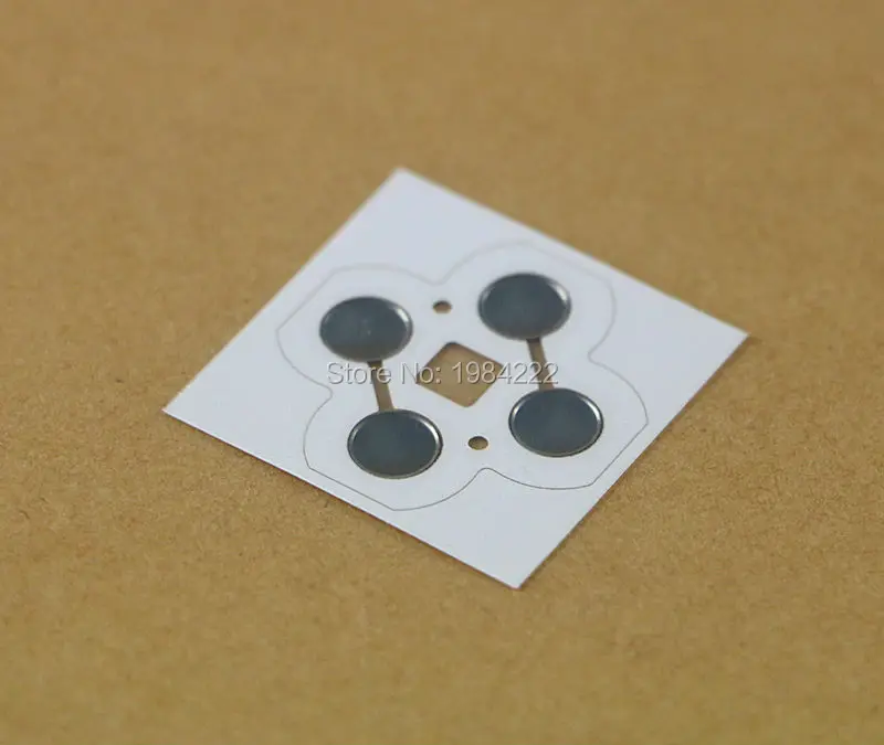 1pc For NEW 3DS Controller D Pads D-Pad Metal Dome Snap PCB board button Conductive fIlm Electro Set ABXY Buttons