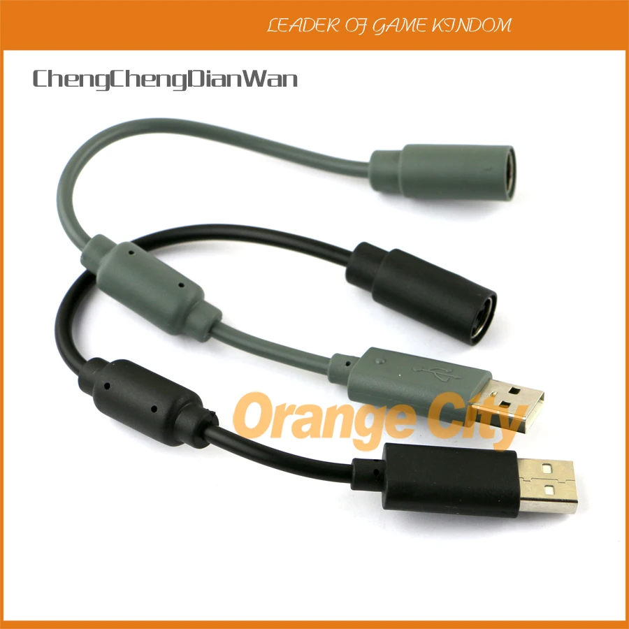 

ChengChengDianWan USB Breakaway Connection Cable Cord Adapter for xbox360 Xbox 360 Wired Controller Cable 5pcs/lot