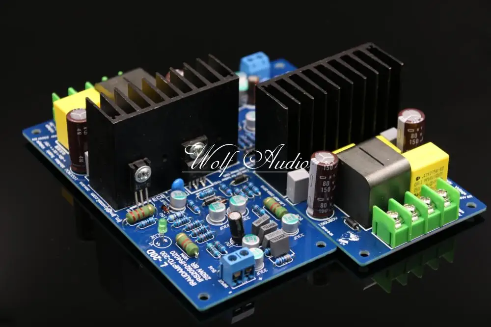 

LJM Audio Assembly L20D IRAUDAMP7 IRS2092 Top Class D Amplifier Board HiFi Stereo Audio Power Amp Board